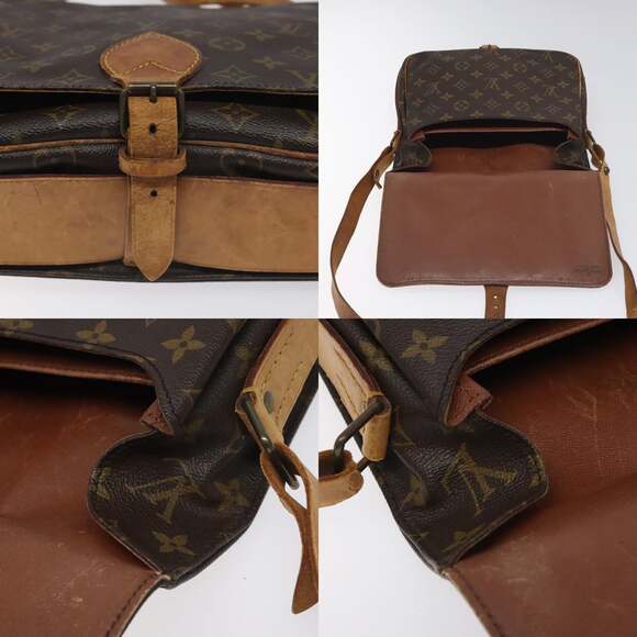 LOUIS VUITTON Monogram Cartouchiere GM Shoulder Bag M51252 - Picture 11 of 13